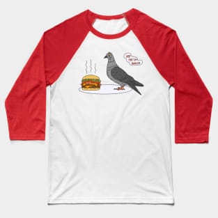 Hot Fresh Burger Baseball T-Shirt